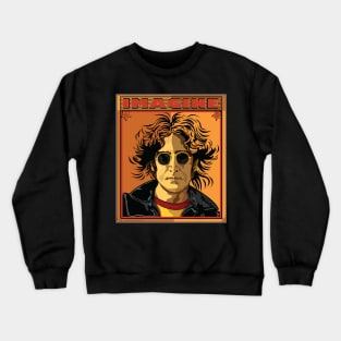 JOHN LENNON ENGLISH SINGER SONGWRITER MUSICIAN Crewneck Sweatshirt